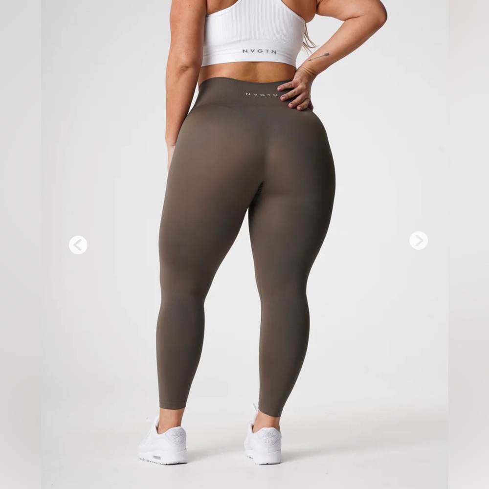 NVGTN Forest Green High-Waist Leggings